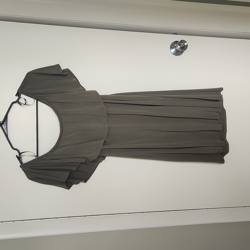 Off the shoulder mini dress